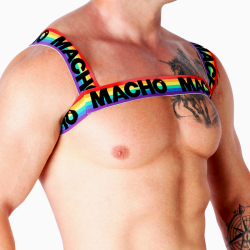 Macho - Harnais Double Pride Limited